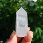 Yttrium Fluorite, Lavender Yttrium Fluorite Crystal Towers