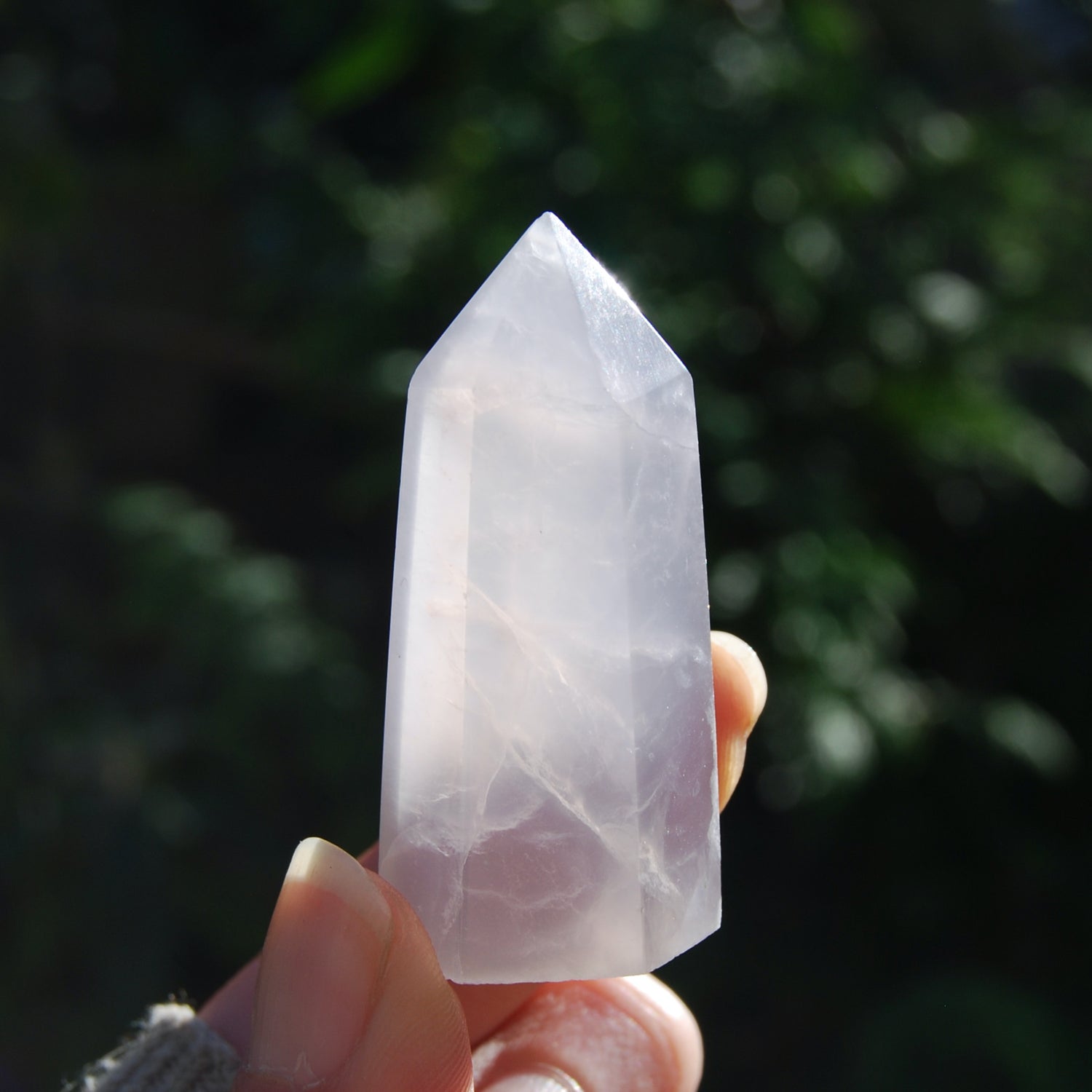 Yttrium Fluorite, Lavender Yttrium Fluorite Crystal Towers