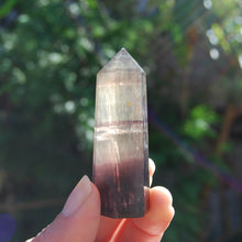 Load image into Gallery viewer, Gold Magenta Fluorite Crystal Towers
