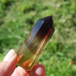 Gold Magenta Fluorite Crystal Towers
