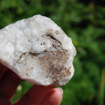 Sagenite Rutile on Quartz Matrix Crystal Specimen