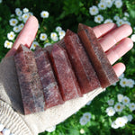 Strawberry Quartz Crystal Tower, Natural Strawberry Quartz Crystal 