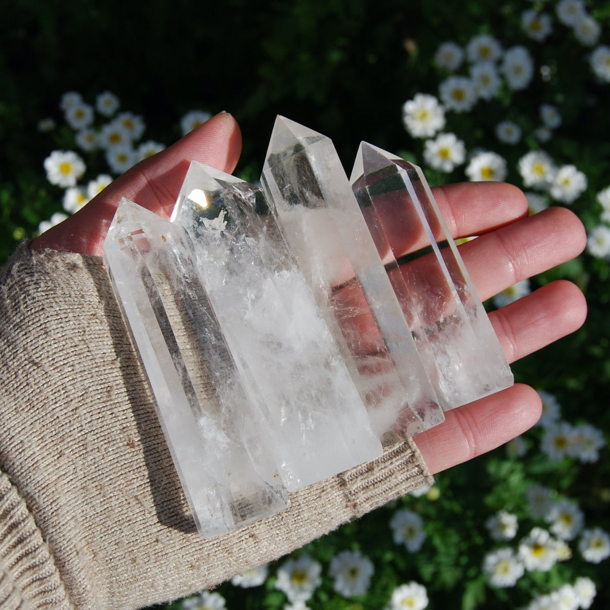 Clear Quartz Crystal Tower, Brazil