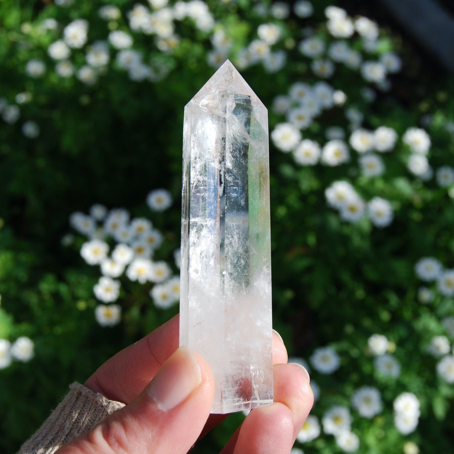 Clear Quartz Crystal Tower, Brazil