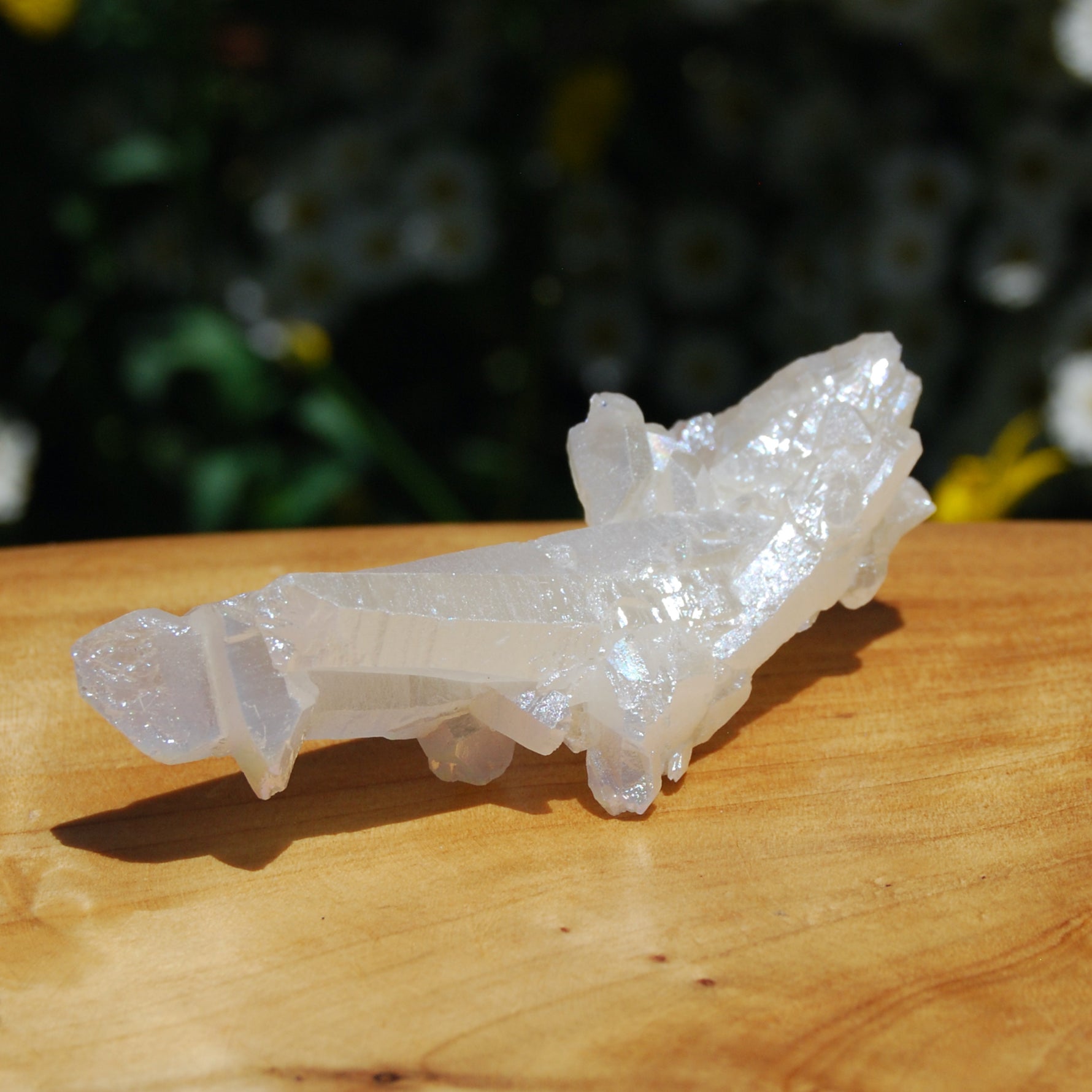 Angel Aura Quartz Crystal Cluster