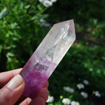 Magenta Fluorite Crystal Tower