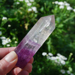 Magenta Fluorite Crystal Tower