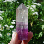 Magenta Fluorite Crystal Tower
