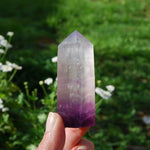 Magenta Fluorite Crystal Tower