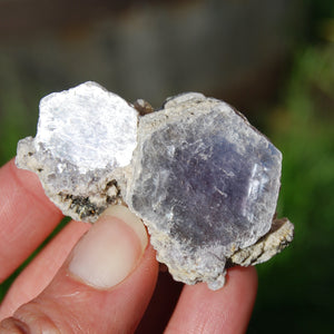 Raw Gem Lepidolite Crystal Cluster, Silver Leaf Lepidolite Mica Trapiche, Brazil LE3