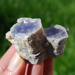 Raw Gem Lepidolite Crystal Cluster, Silver Leaf Lepidolite Mica Trapiche, Brazil LE3