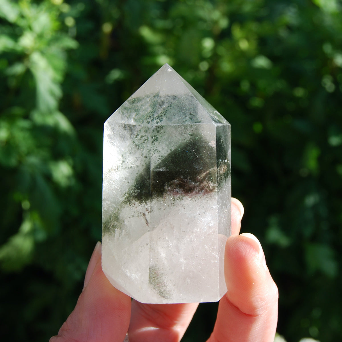 Lodolite Crystal Tower, Garden Quartz Tower, Landscape Quartz