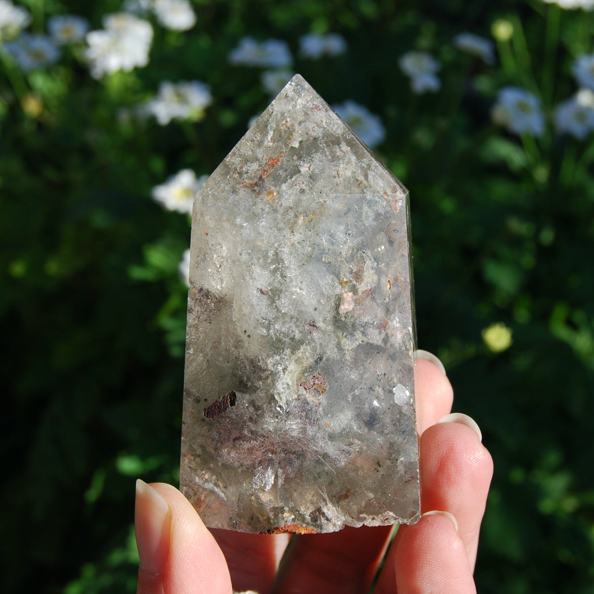 Lodolite Crystal Tower, Garden Quartz Tower