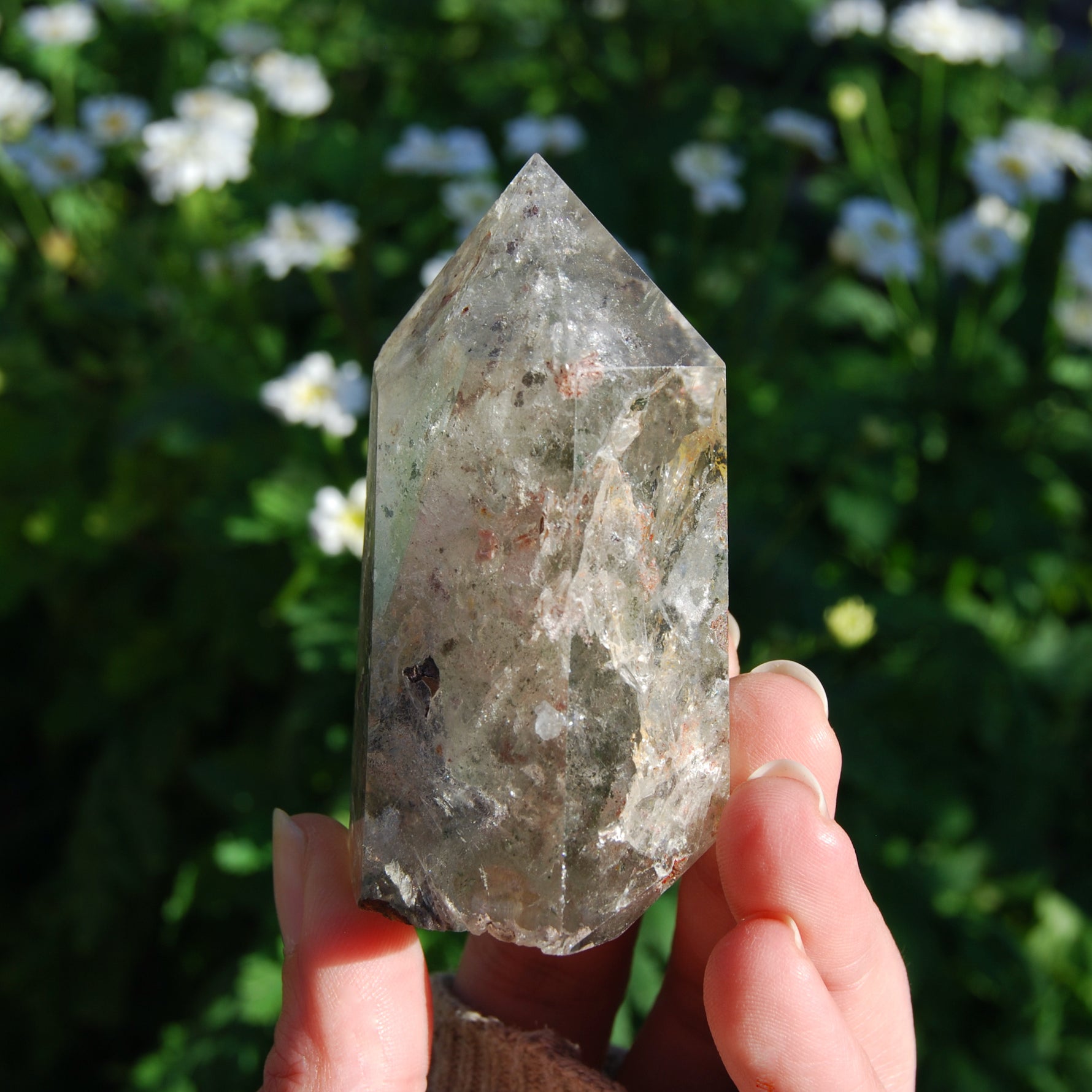 Lodolite Crystal Tower, Garden Quartz Tower