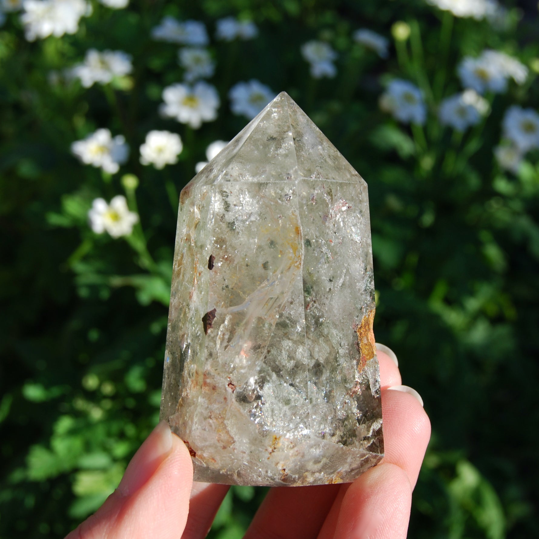 Lodolite Crystal Tower, Garden Quartz Tower