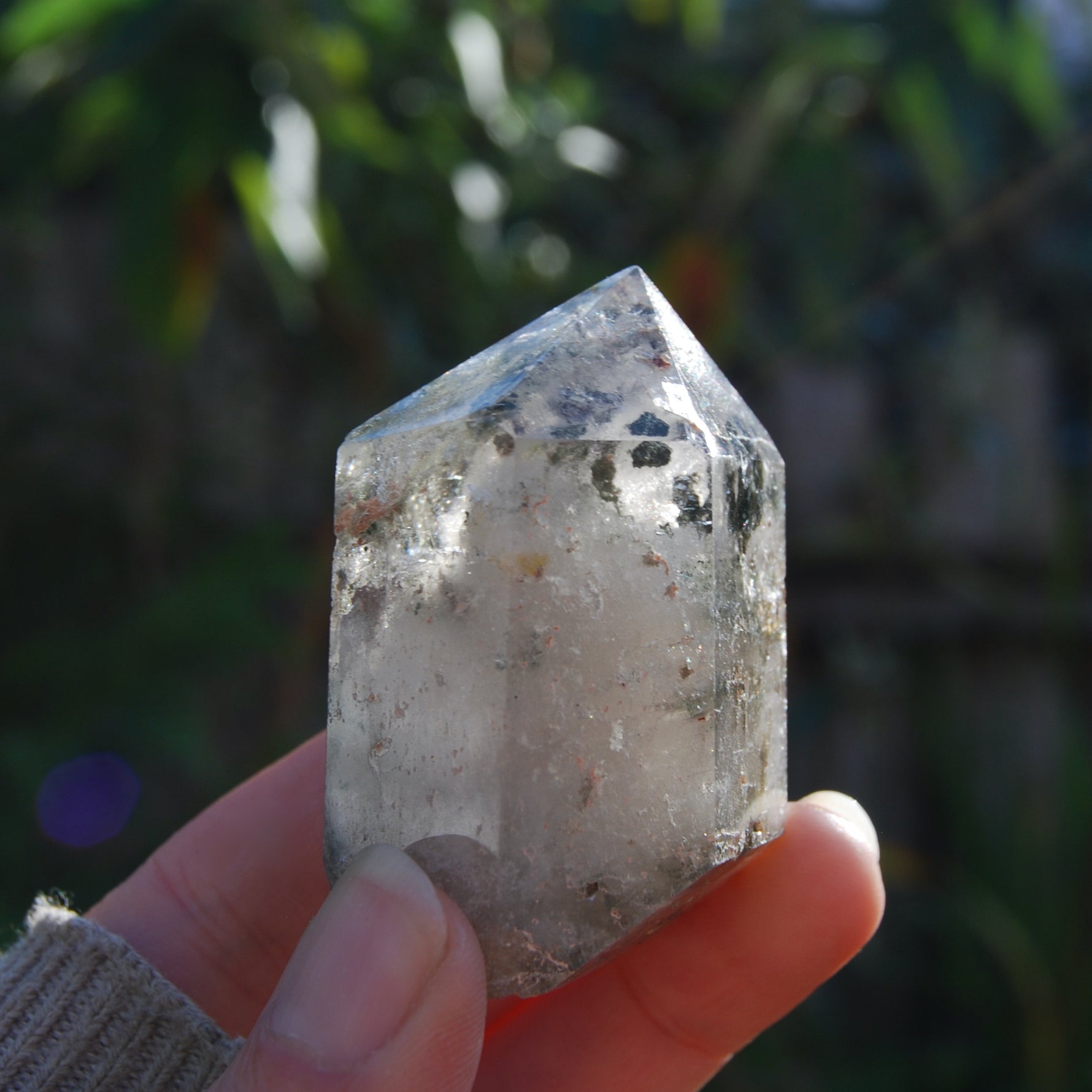 Lodolite Crystal Tower, Garden Quartz Tower