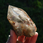 Scenic Garden Quartz Tower, Lodolite Quartz Crystal Tower