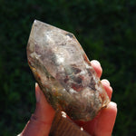 Scenic Garden Quartz Tower, Lodolite Quartz Crystal Tower