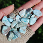 Larimar Crystal Tumbled Stones
