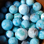 AAA Larimar Crystal Mini Sphere, Dominican Republic
