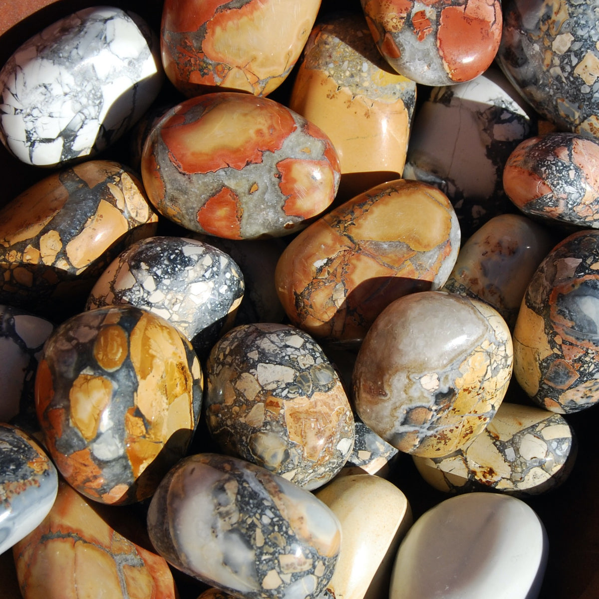 Maligano Jasper Tumbled Stones