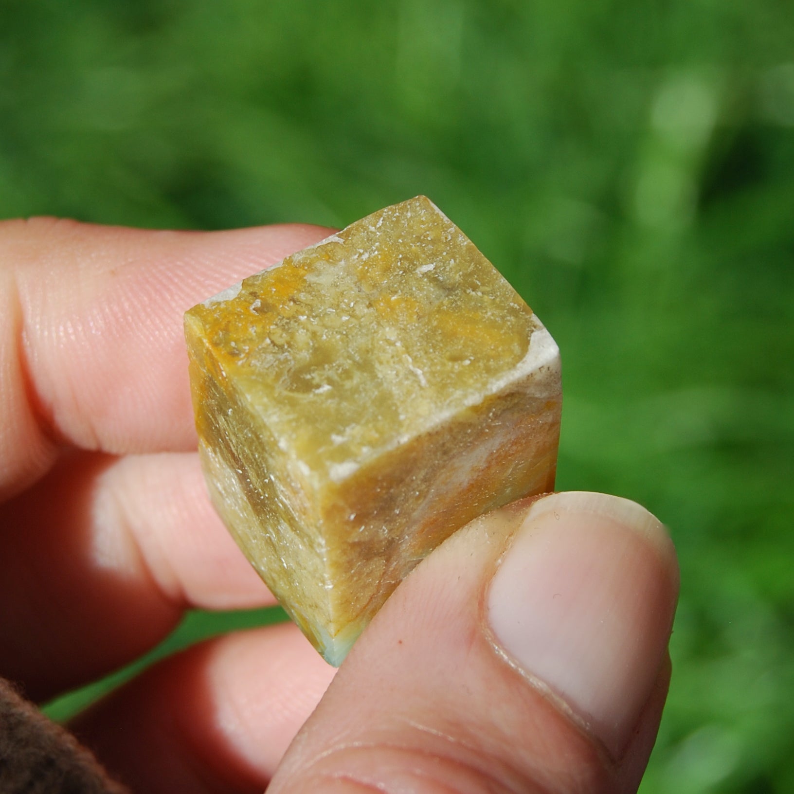 Blue Opalized Petrified Wood Tower, Natural Precious Gemstone Tower, Indonesia