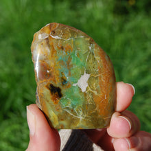 Load image into Gallery viewer, Blue Opalized Petrified Wood Freeform
