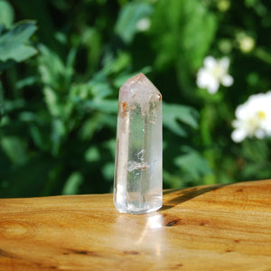 Pink Lithium Quartz Crystal Tower