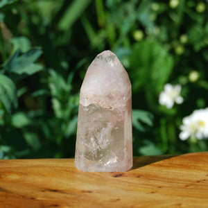 Dow Channeler Pink Lithium Quartz Crystal Tower