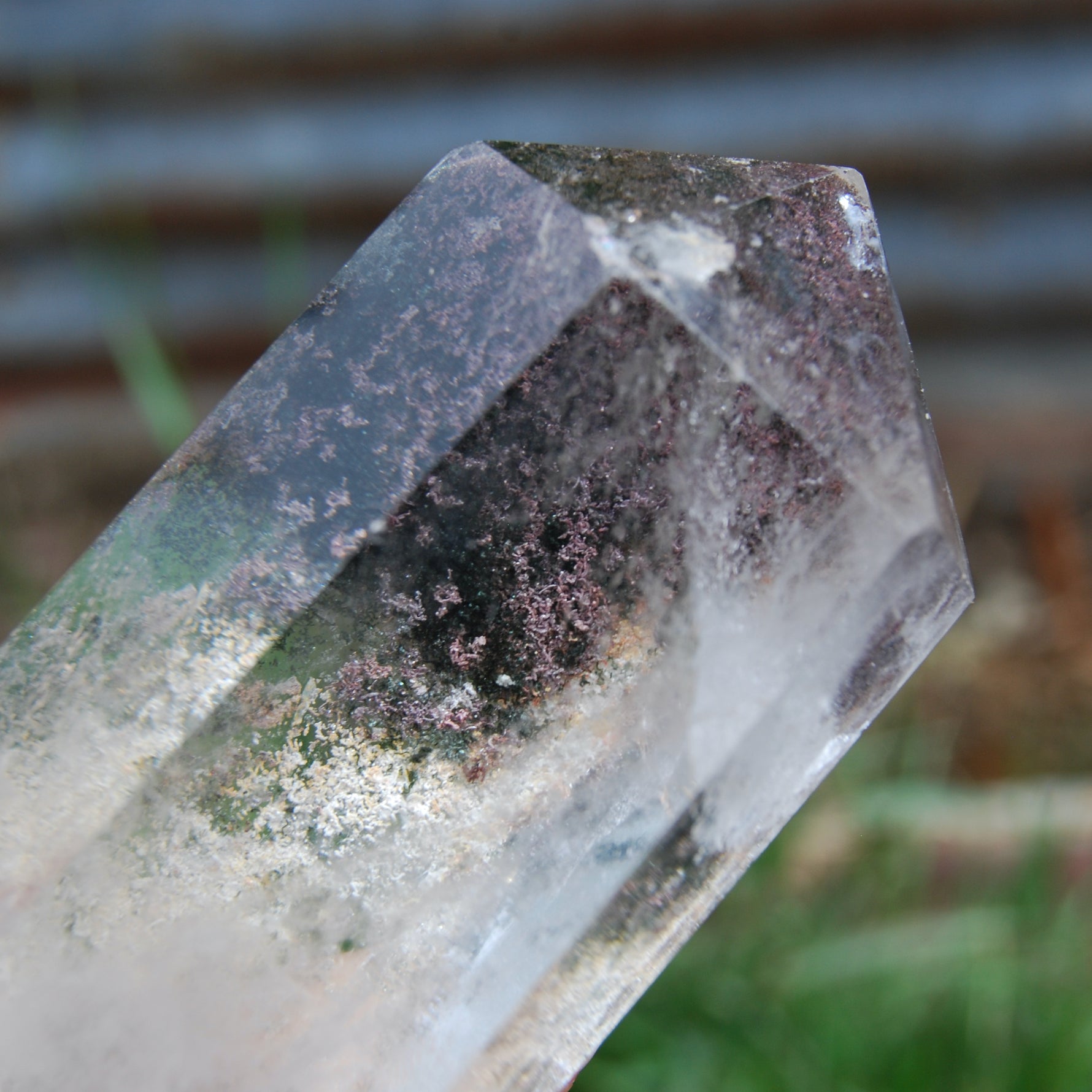 Lodolite Crystal Tower, Scenic Garden Quartz Tower