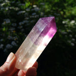 Magenta Pink Fluorite Crystal Tower