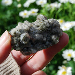 Scenic Chlorite Quartz Crystal Cluster, Brazil