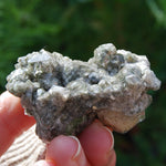 Scenic Chlorite Quartz Crystal Cluster, Brazil