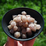 Raw Beta Quartz Crystals, Hexagon Bipyramid Crystals, Sacred Geometry, Indonesia