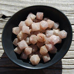 Raw Beta Quartz Crystals, Hexagon Bipyramid Crystals, Sacred Geometry, Indonesia