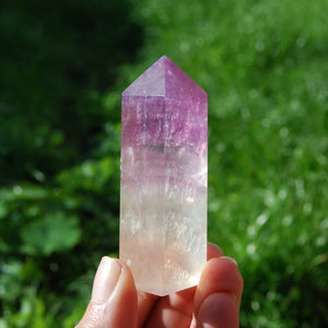 Magenta Pink Fluorite Crystal Tower