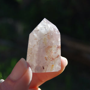 ink Lithium Amphibole Quartz Crystal