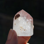 Pink Lithium Quartz Crystal Tower