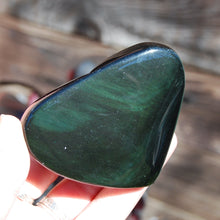 Load image into Gallery viewer, Rainbow Obsidian Carved Crystal Heart
