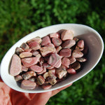 Genuine Rhodochrosite Crystal Tumbled Stones, XS