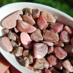 Genuine Rhodochrosite Crystal Tumbled Stones, XS