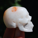 Sakura Agate Crystal Skull 