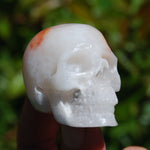 Sakura Agate Crystal Skull 