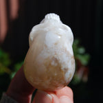 Flower Agate Sakura Agate Geode Crystal Skull Realistic 