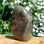 Purple Labradorite Crystal Free Form, Pink Labradorite, Large Labradorite 