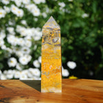 Bumble Bee Jasper Crystal Tower, Bumblebee Jasper Tower