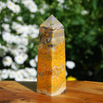 Bumble Bee Jasper Crystal Tower, Bumblebee Jasper Tower