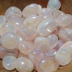 Angel Aura Rose Quartz Crystal Tumbled Stones