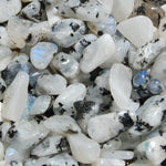 Rainbow Moonstone Crystal Small Tumbled Stones