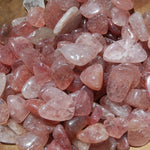 Strawberry Quartz Crystal Tumbled Stones
